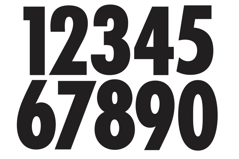 Kart Numbers